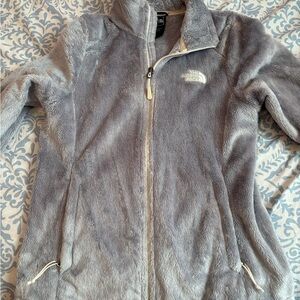 The North Face Women's Soft Gray Teddy Jacket